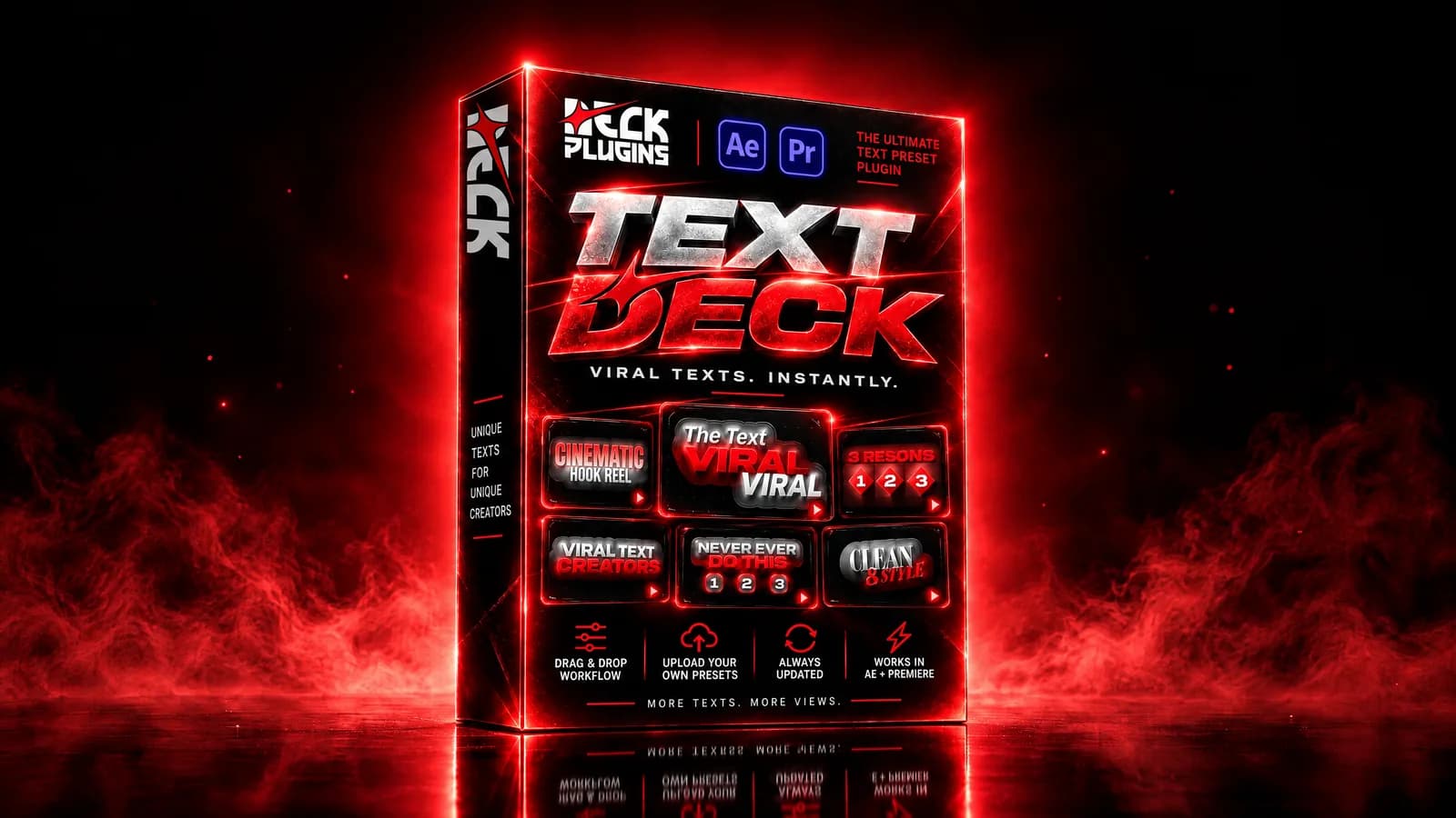Text Deck retail box